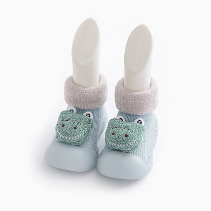 Cute Friend Fleece Socks Shoes